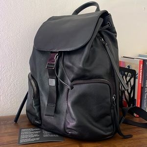 Tumi Leather Backpack